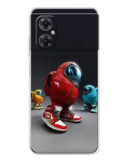 Чохол для Xiaomi Redmi Note 11R з картинкою «Among Us — 3D стиль» Чохол для Xiaomi Redmi Note 11R з картинкою «Among Us — 3D стиль»