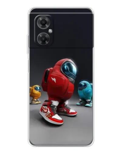 Чехол для Xiaomi Redmi Note 11R с картинкой «Among Us — 3D стиль» Чехол для Xiaomi Redmi Note 11R с картинкой «Among Us — 3D стиль»
