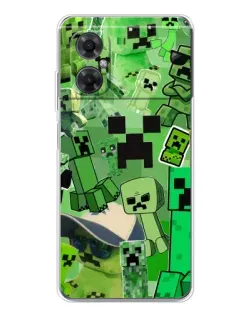 Чохол для Xiaomi Redmi Note 11R з картинкою «Кріпери Minecraft» Чохол для Xiaomi Redmi Note 11R з картинкою «Кріпери Minecraft»