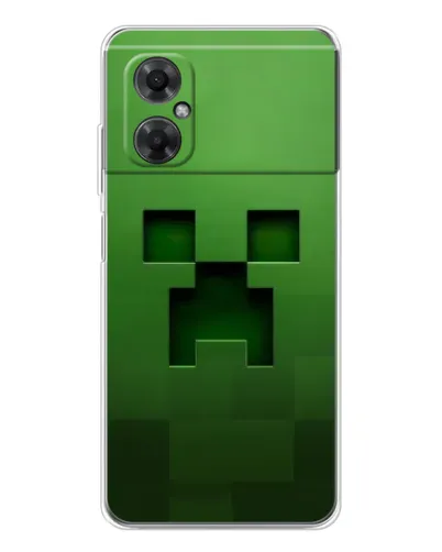 Чехол для Xiaomi Redmi Note 11R с картинкой «Крипер микро-дизайн» Чехол для Xiaomi Redmi Note 11R с картинкой «Крипер микро-дизайн»