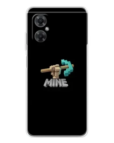 Чехол для Xiaomi Redmi Note 11R с картинкой «Алмазная кирка» Чехол для Xiaomi Redmi Note 11R с картинкой «Алмазная кирка»