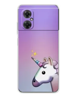 Чехол для Xiaomi Redmi Note 11R с картинкой «Единорог градиент» Чехол для Xiaomi Redmi Note 11R с картинкой «Единорог градиент»