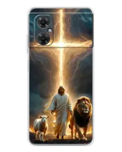 Чохол для Xiaomi Redmi Note 11R з картинкою «Лев Юди та Світло»