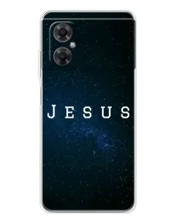 Чехол для Xiaomi Redmi Note 11R с картинкой «Звездное небо Jesus»