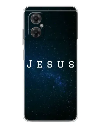 Чехол для Xiaomi Redmi Note 11R с картинкой «Звездное небо Jesus»
