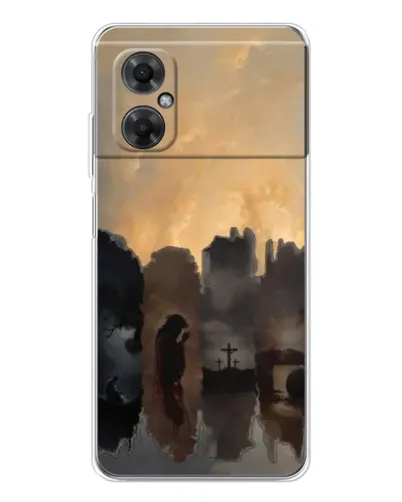 Чехол для Xiaomi Redmi Note 11R с картинкой «Дорога к вере»