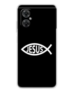 Чехол для Xiaomi Redmi Note 11R с картинкой «Классический Jesus»