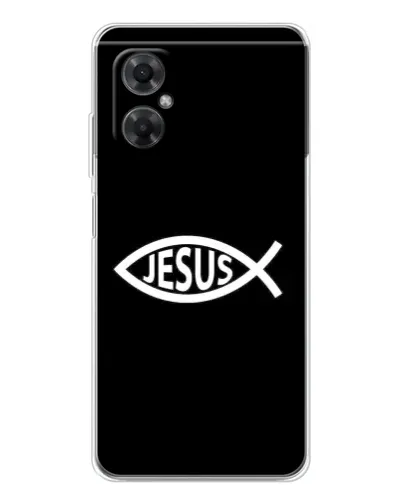 Чехол для Xiaomi Redmi Note 11R с картинкой «Классический Jesus»