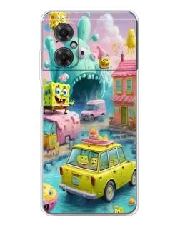 Чехол для Xiaomi Redmi Note 11R с картинкой «Монстр-трак приключения»