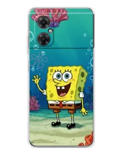 Чехол для Xiaomi Redmi Note 11R с картинкой «Подводный привет»