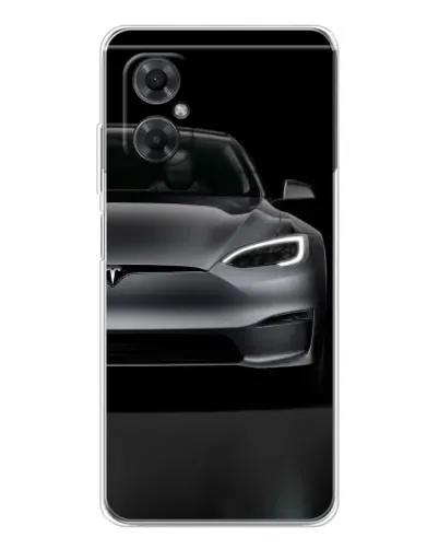 Чехол для Xiaomi Redmi Note 11R с картинкой «Tesla Model S Look» Чехол для Xiaomi Redmi Note 11R с картинкой «Tesla Model S Look»