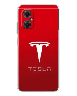 Чехол для Xiaomi Redmi Note 11R с картинкой «Tesla Red Classic» Чехол для Xiaomi Redmi Note 11R с картинкой «Tesla Red Classic»