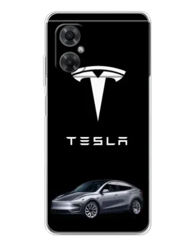 Чехол для Xiaomi Redmi Note 11R с картинкой «Tesla Model Y» Чехол для Xiaomi Redmi Note 11R с картинкой «Tesla Model Y»