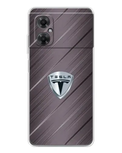Чехол для Xiaomi Redmi Note 11R с картинкой «Металлическая текстура Tesla» Чехол для Xiaomi Redmi Note 11R с картинкой «Металлическая текстура Tesla»