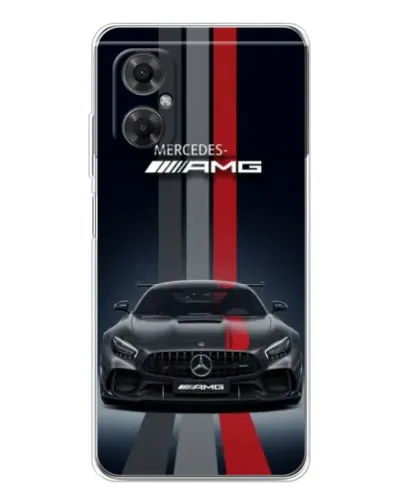 Чехол для Xiaomi Redmi Note 11R с картинкой «Mercedes — белый карбон» Чехол для Xiaomi Redmi Note 11R с картинкой «Mercedes — белый карбон»