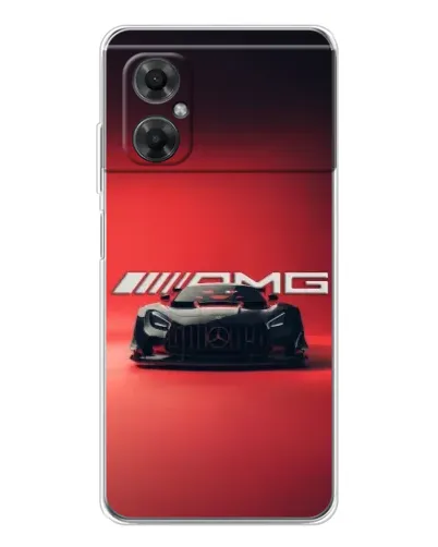 Чехол для Xiaomi Redmi Note 11R с картинкой «Mercedes AMG — красная линия» Чехол для Xiaomi Redmi Note 11R с картинкой «Mercedes AMG — красная линия»