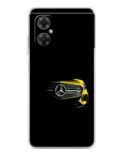 Чехол для Xiaomi Redmi Note 11R с картинкой «Mercedes — ретро стиль»