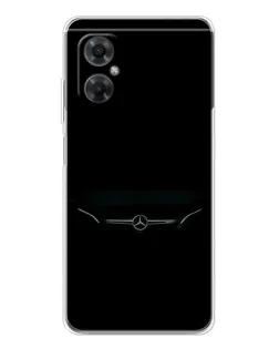 Чехол для Xiaomi Redmi Note 11R с картинкой «Mercedes Stealth Look»