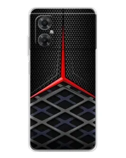 Чехол для Xiaomi Redmi Note 11R с картинкой «Mercedes Carbon Grid»