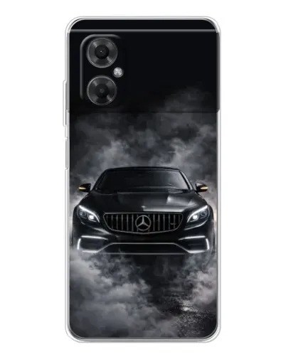 Чехол для Xiaomi Redmi Note 11R с картинкой «Mercedes в дыму» Чехол для Xiaomi Redmi Note 11R с картинкой «Mercedes в дыму»