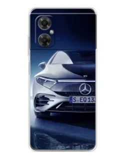 Чехол для Xiaomi Redmi Note 11R с картинкой «Mercedes EQ — будущее»