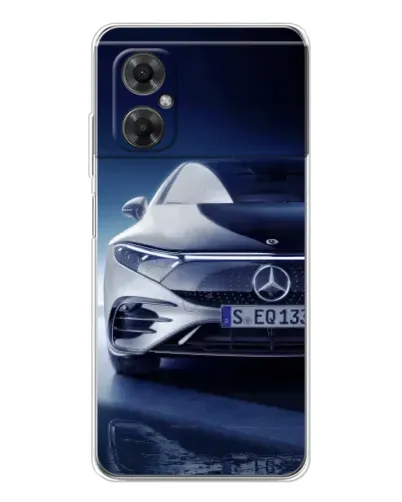 Чехол для Xiaomi Redmi Note 11R с картинкой «Mercedes EQ — будущее» Чехол для Xiaomi Redmi Note 11R с картинкой «Mercedes EQ — будущее»