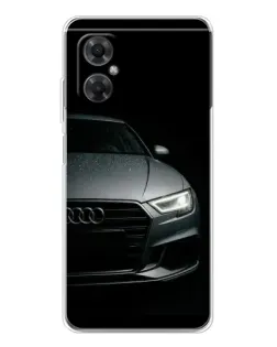 Чехол для Xiaomi Redmi Note 11R с картинкой «Audi — детализация кузова»