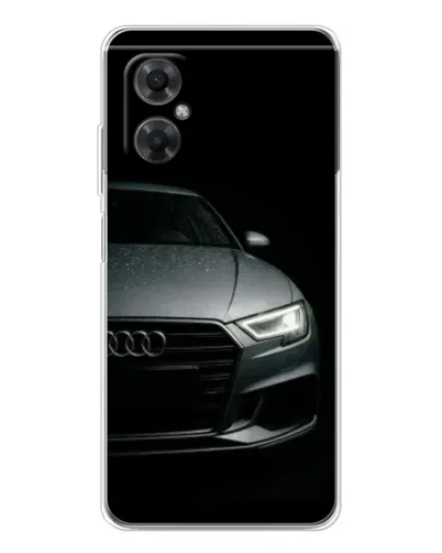 Чехол для Xiaomi Redmi Note 11R с картинкой «Audi — детализация кузова»