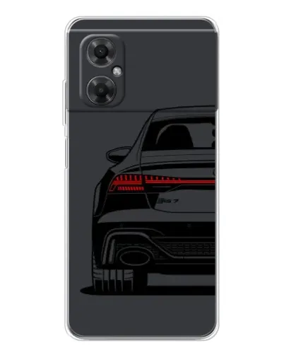 Чехол для Xiaomi Redmi Note 11R с картинкой «Задняя часть Audi — арт»