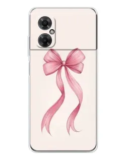 Чохол для Xiaomi Redmi Note 11R з картинкою «Рожевий бант»
