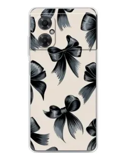 Чехол для Xiaomi Redmi Note 11R с картинкой «Банты Coquette»