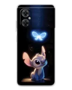 Чехол для Xiaomi Redmi Note 11R с картинкой «Сияющий Стич»