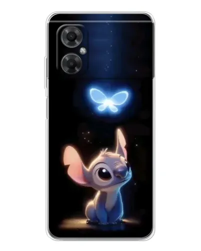 Чехол для Xiaomi Redmi Note 11R с картинкой «Сияющий Стич»