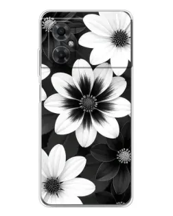 Чохол для Xiaomi Redmi Note 11R з картинкою «Монохромні айстри» Чохол для Xiaomi Redmi Note 11R з картинкою «Монохромні айстри»