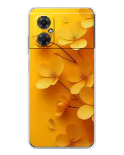 Чохол для Xiaomi Redmi Note 11R з картинкою «Золоті пелюстки» Чохол для Xiaomi Redmi Note 11R з картинкою «Золоті пелюстки»