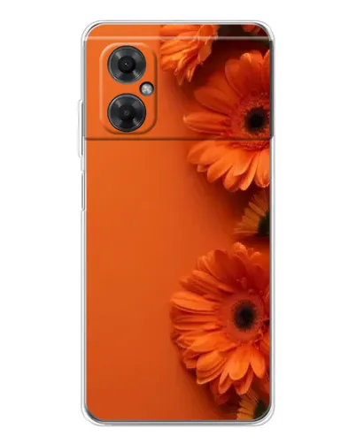 Чехол для Xiaomi Redmi Note 11R с картинкой «Оранжевые герберы» Чехол для Xiaomi Redmi Note 11R с картинкой «Оранжевые герберы»