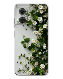 Чохол для Xiaomi Redmi Note 11R з картинкою «Гілка дрібних білих квітів» Чохол для Xiaomi Redmi Note 11R з картинкою «Гілка дрібних білих квітів»