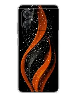 Чохол для Xiaomi Redmi Note 11R з картинкою «Вогняна зоряна хвиля»