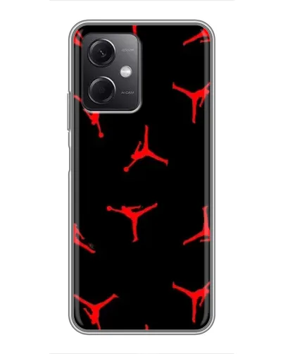 Чохол для Xiaomi Redmi Note 12 (5G) з картинкою «Jordan Red Pattern» Чохол для Xiaomi Redmi Note 12 (5G) з картинкою «Jordan Red Pattern»