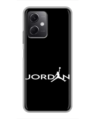 Чохол для Xiaomi Redmi Note 12 (5G) з картинкою «Jordan White Logo» Чохол для Xiaomi Redmi Note 12 (5G) з картинкою «Jordan White Logo»
