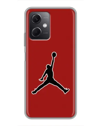Чохол для Xiaomi Redmi Note 12 (5G) з картинкою «Jordan Red Back» Чохол для Xiaomi Redmi Note 12 (5G) з картинкою «Jordan Red Back»