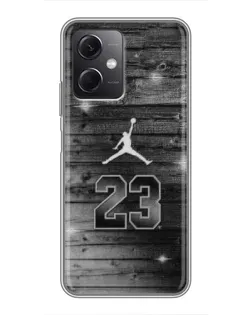 Чохол для Xiaomi Redmi Note 12 (5G) з картинкою «Jordan Carbon 23»