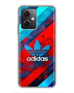 Чохол для Xiaomi Redmi Note 12 (5G) з картинкою «Абстракція Adidas» Чохол для Xiaomi Redmi Note 12 (5G) з картинкою «Абстракція Adidas»