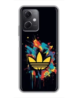 Чохол для Xiaomi Redmi Note 12 (5G) з картинкою «Adidas Splash» Чохол для Xiaomi Redmi Note 12 (5G) з картинкою «Adidas Splash»