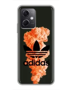 Чохол для Xiaomi Redmi Note 12 (5G) з картинкою «Adidas Classic White»