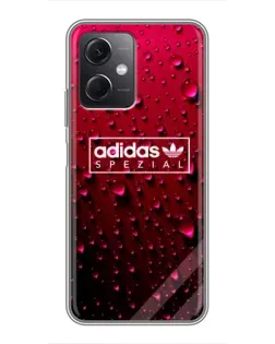 Чохол для Xiaomi Redmi Note 12 (5G) з картинкою «Adidas Gold Marble»
