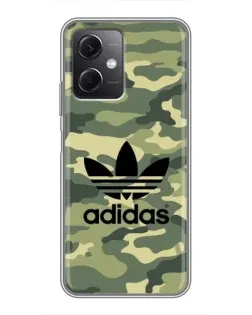 Чохол для Xiaomi Redmi Note 12 (5G) з картинкою «Мілітарі стиль Adidas»