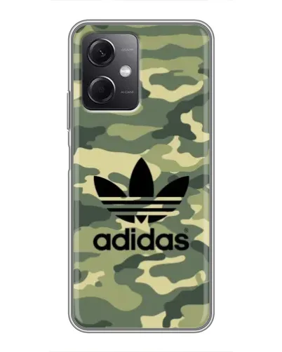 Чохол для Xiaomi Redmi Note 12 (5G) з картинкою «Мілітарі стиль Adidas» Чохол для Xiaomi Redmi Note 12 (5G) з картинкою «Мілітарі стиль Adidas»