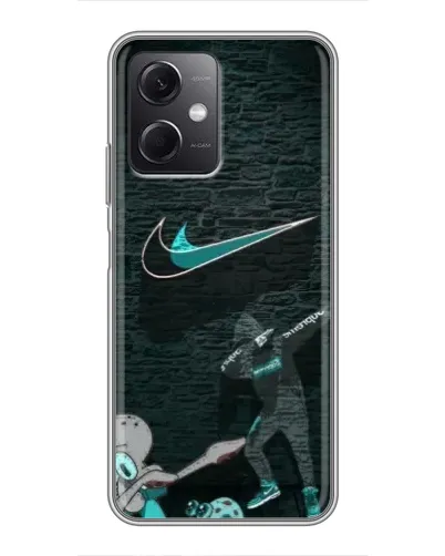 Чохол для Xiaomi Redmi Note 12 (5G) з картинкою «Спортивний арт Nike»