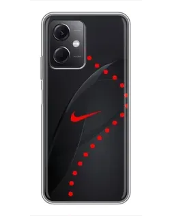Чохол для Xiaomi Redmi Note 12 (5G) з картинкою «Абстрактний дизайн Nike»